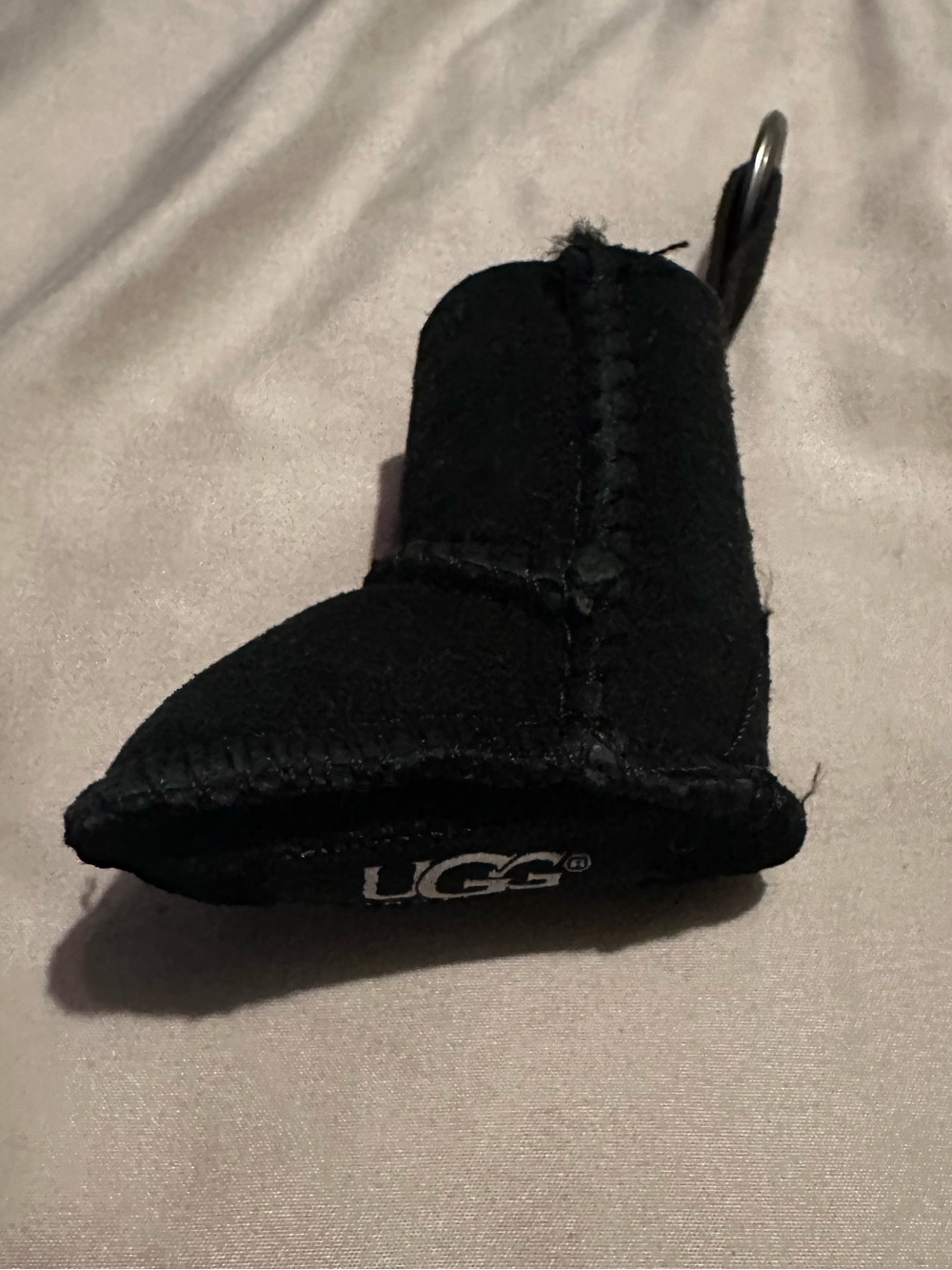 ⭐️ UGG Black Mini Boot Keyring Charm